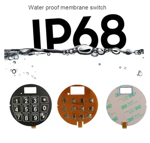 IP68防水薄膜面板開關