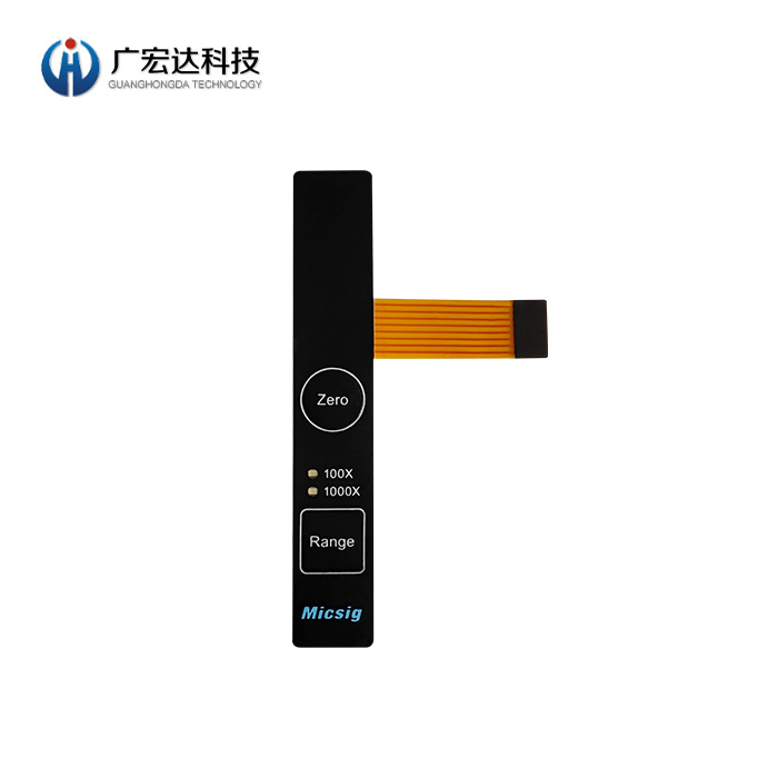 生產(chǎn)廠家批發(fā)薄膜開關醫(yī)療機械儀器控制面板薄膜開關