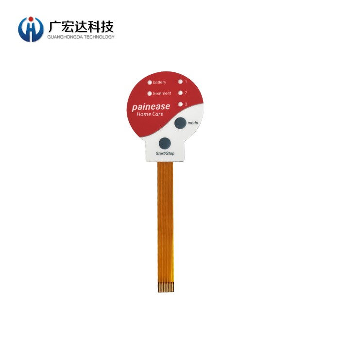 生產(chǎn)廠家批發(fā)薄膜開關醫(yī)療機械儀器控制面板薄膜開關